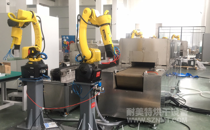 NMT-ZP-108 疫苗玻璃瓶小型預熱加固化自動裝配線(蘇州?？松?